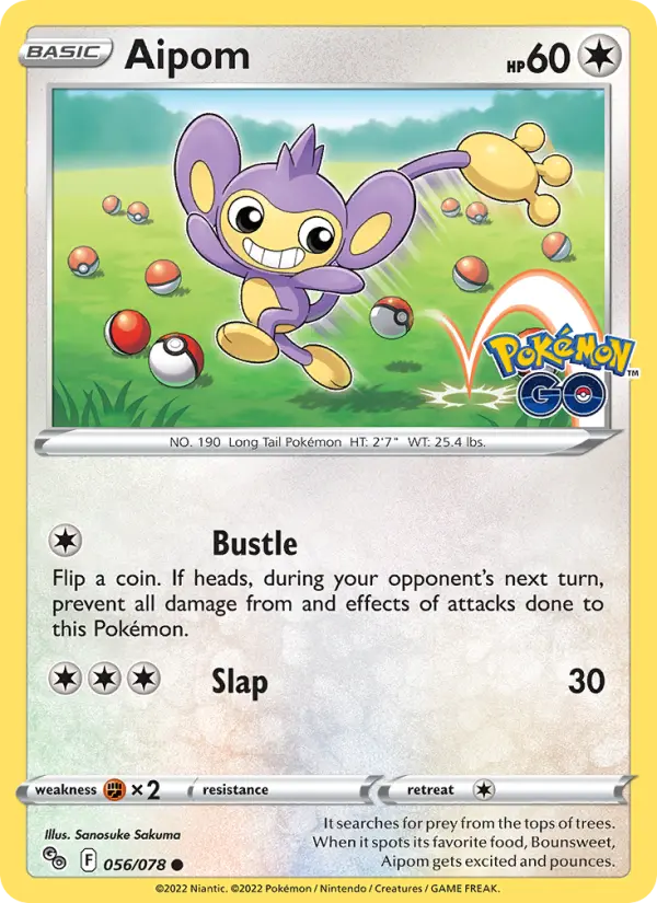 Aipom card