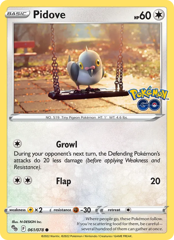 Pidove card