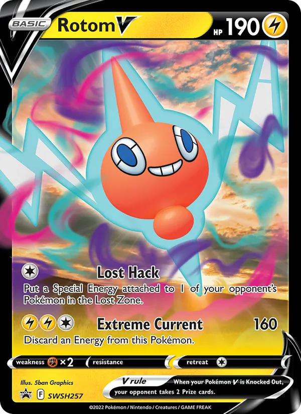 Rotom V card