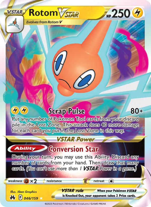 Rotom VSTAR card