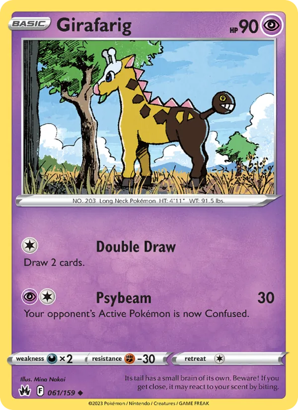 Girafarig card