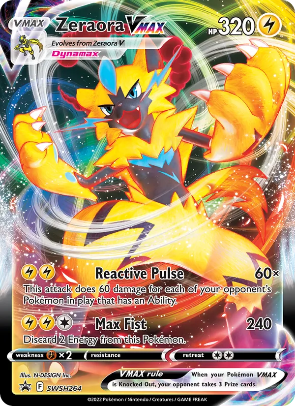 Zeraora VMAX card