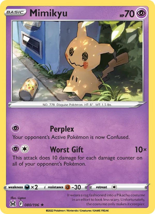 Mimikyu card