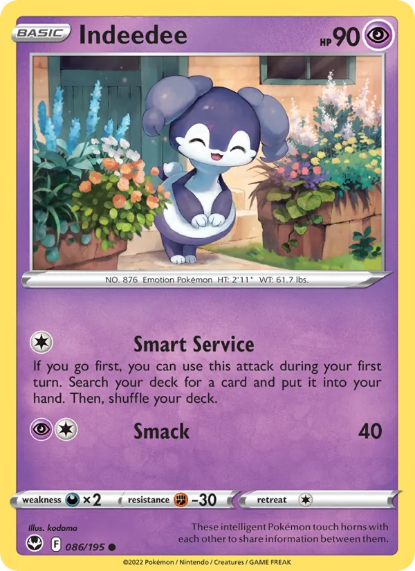 Indeedee card