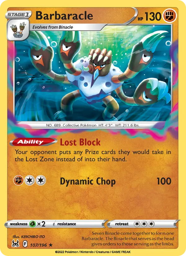 Barbaracle card