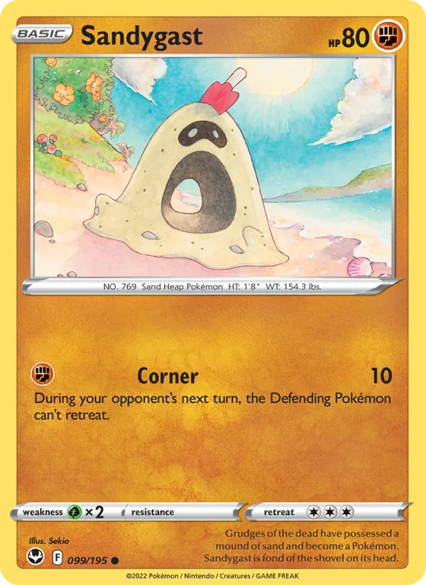 Sandygast card
