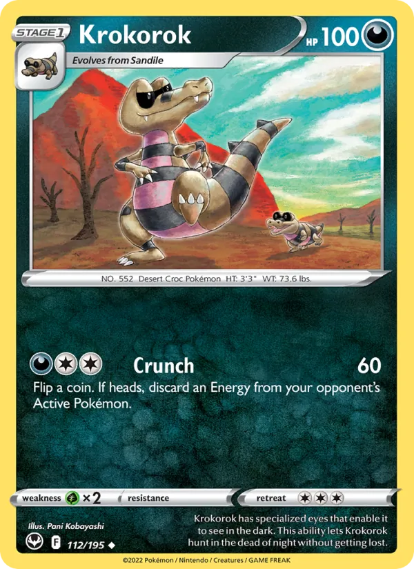 Krokorok card