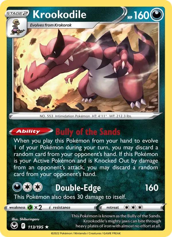 Krookodile card