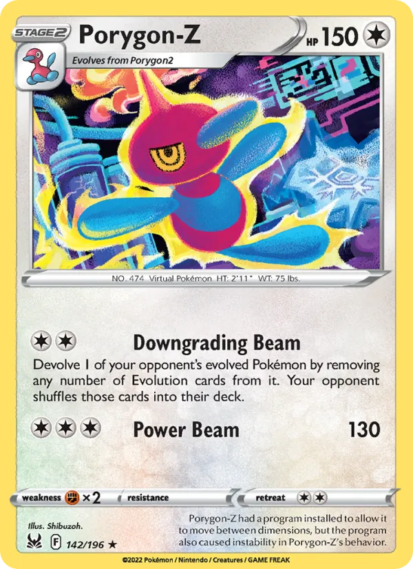 Porygon-Z card
