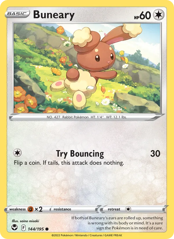 Buneary card