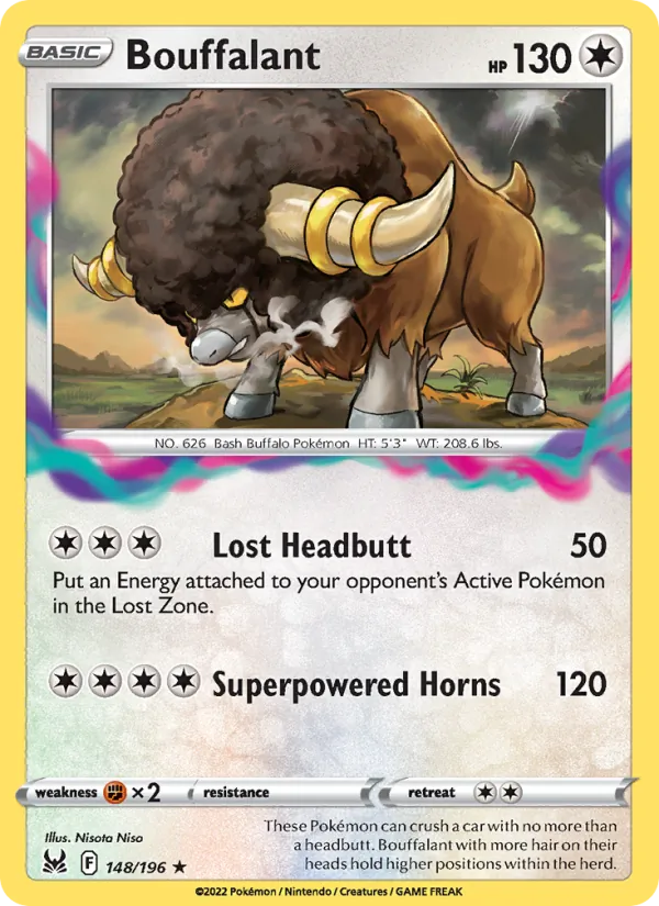 Bouffalant card