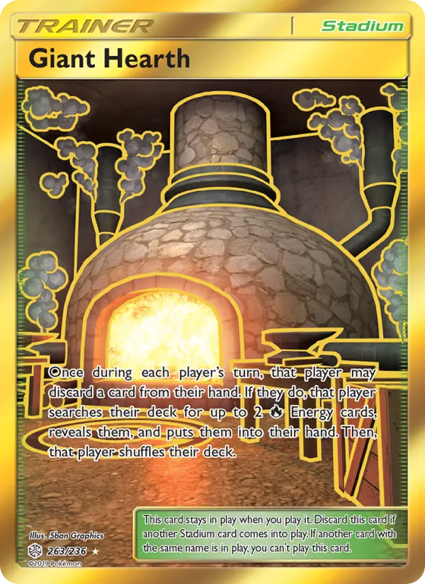Giant Hearth card