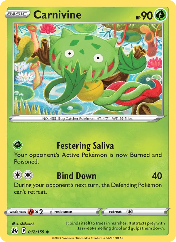 Carnivine card