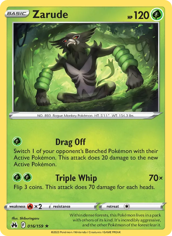 Zarude card