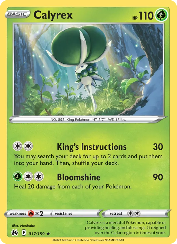Calyrex card