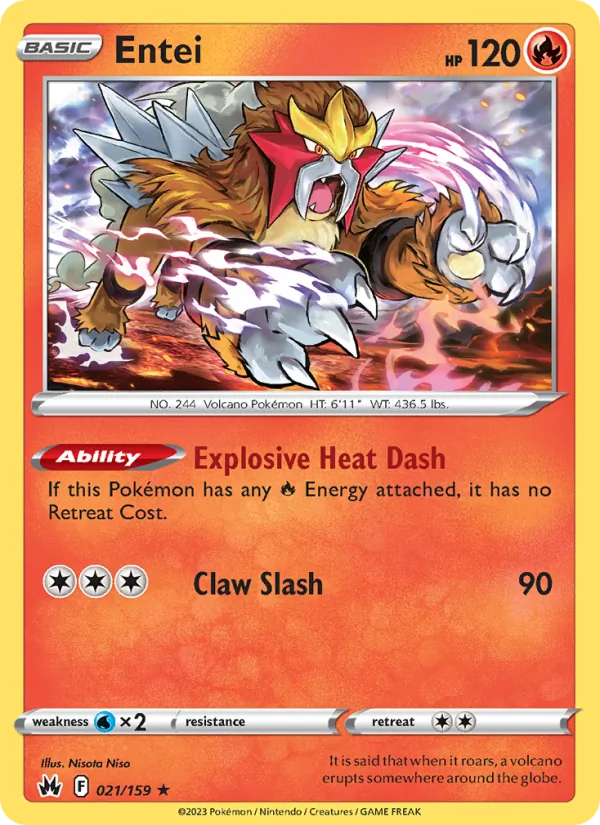 Entei card