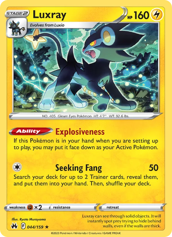 Luxray card