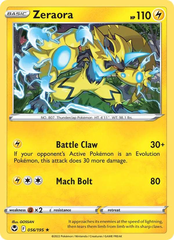 Zeraora card