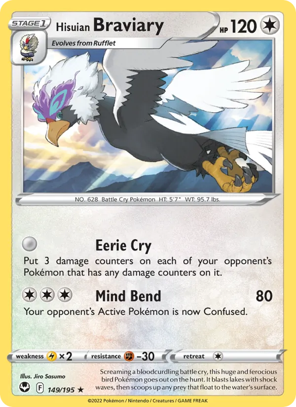 Hisuian Braviary card