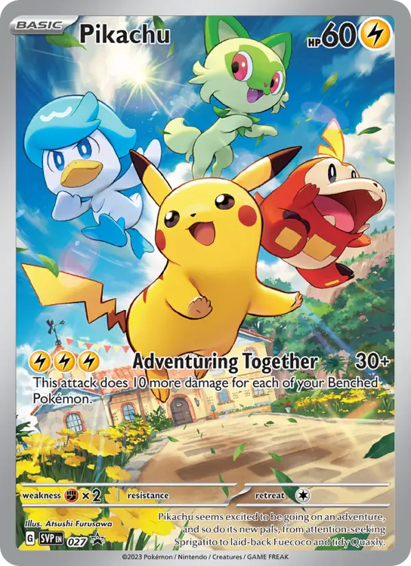 Pikachu card