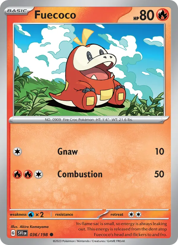 Fuecoco card