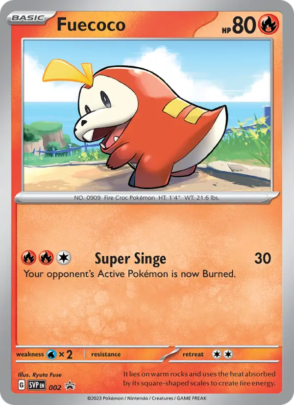 Fuecoco card