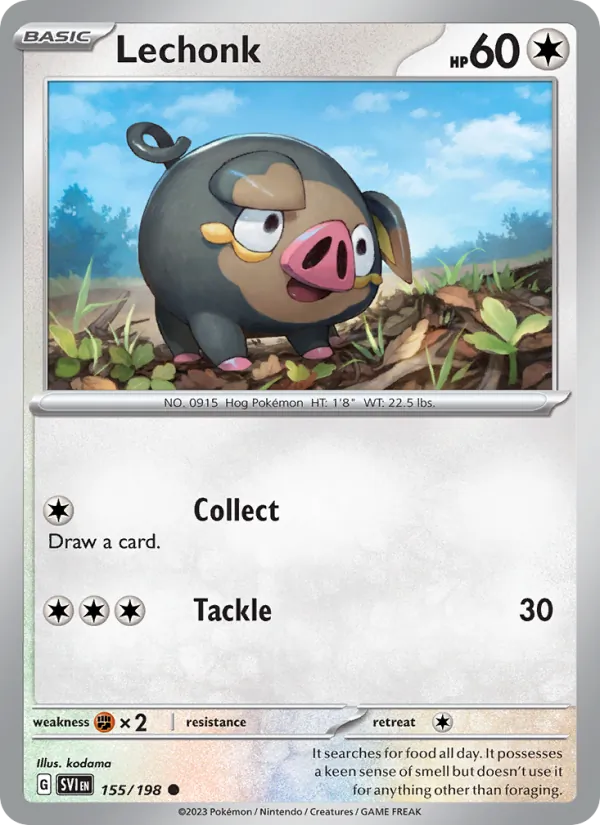 Lechonk card