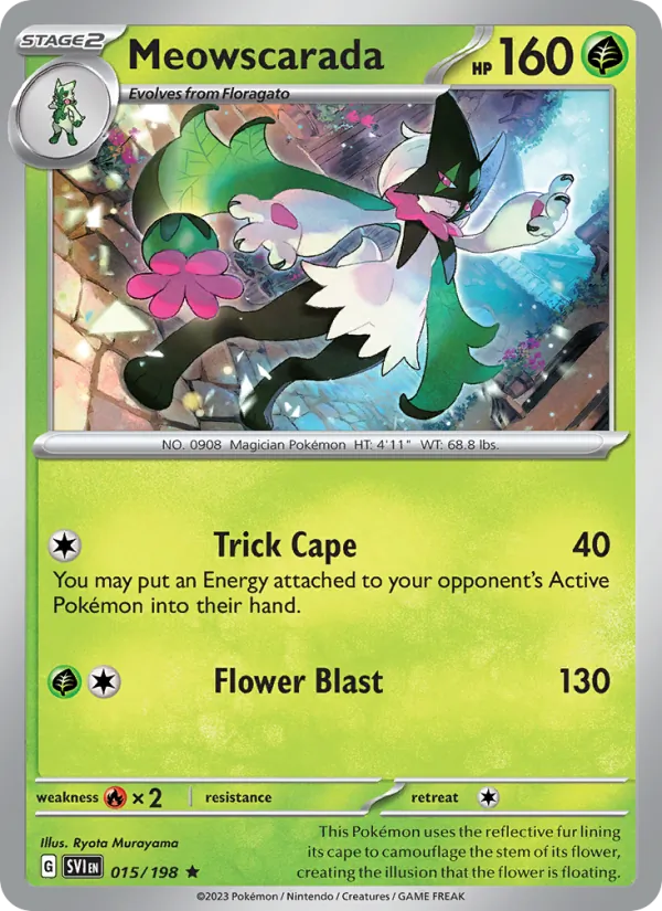 Meowscarada card