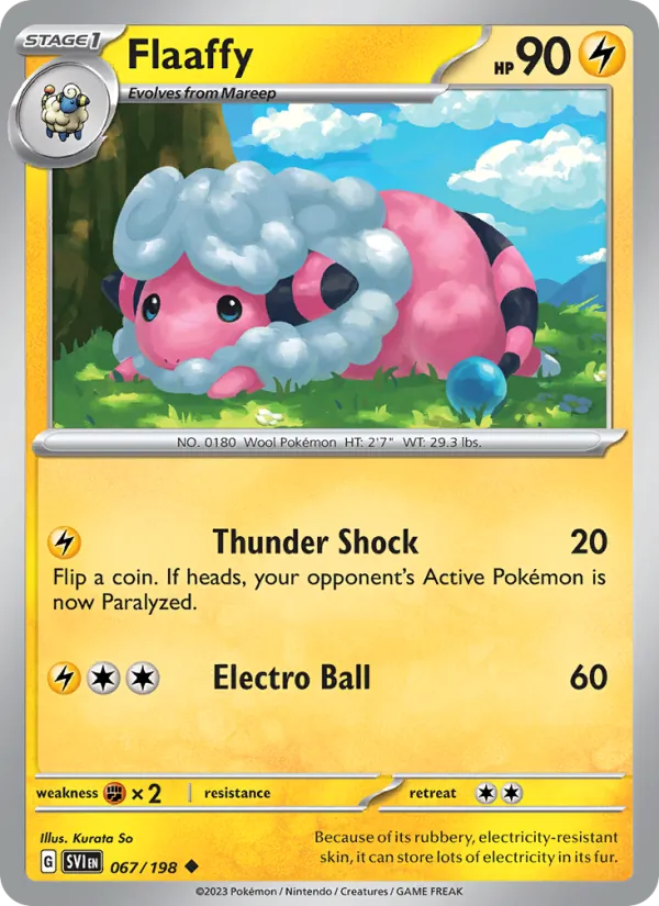 Flaaffy card