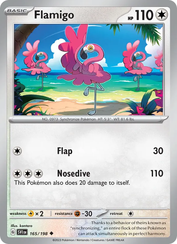 Flamigo card