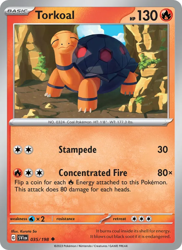 Torkoal card