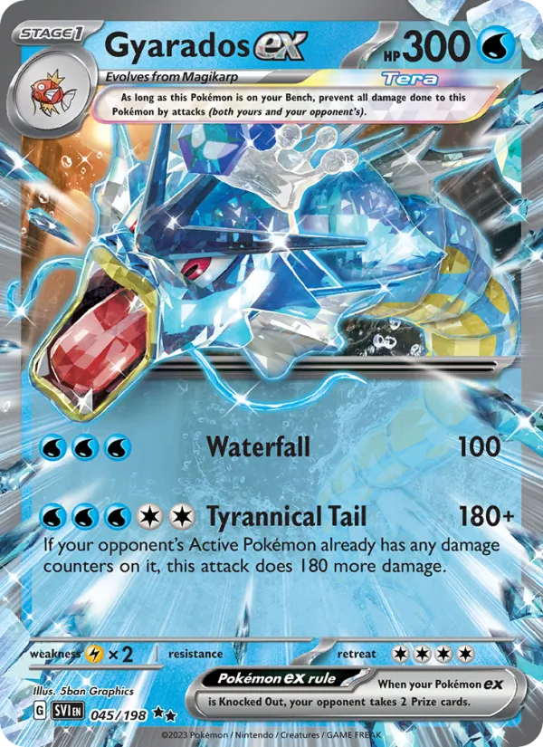 Gyarados ex card