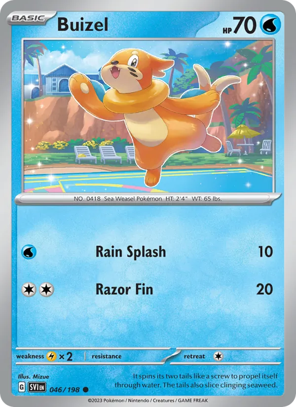 Buizel card