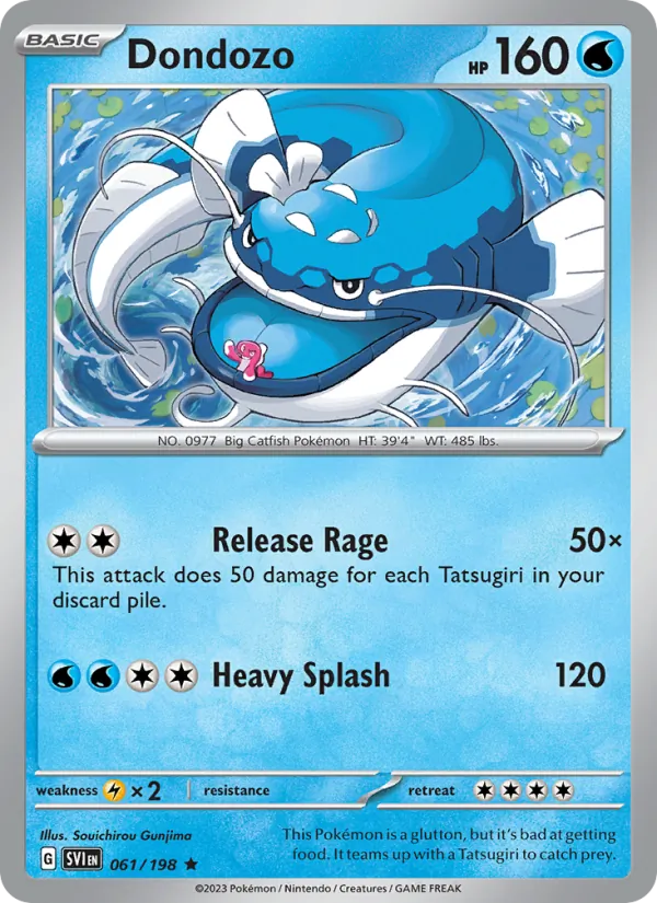 Dondozo card