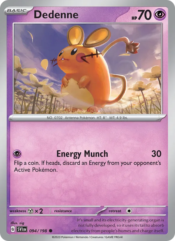 Dedenne card