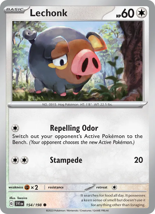 Lechonk card