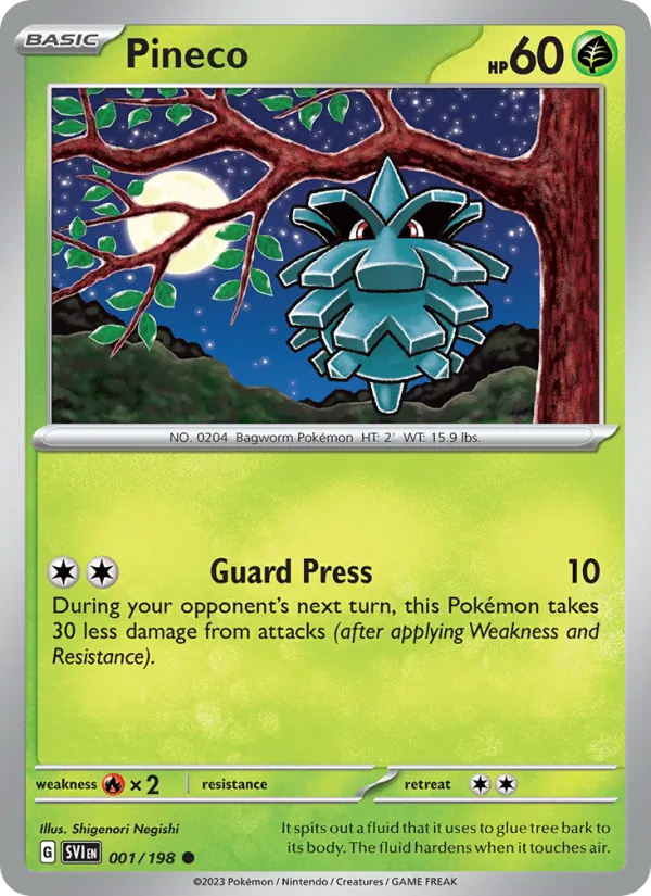 Pineco card
