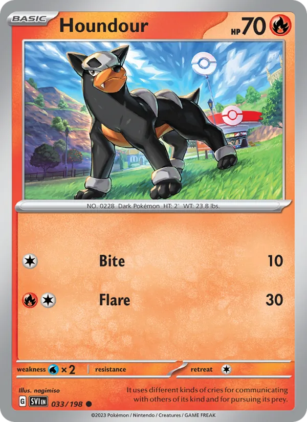 Houndour card