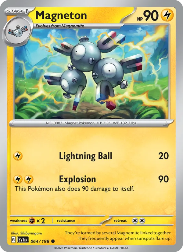 Magneton card