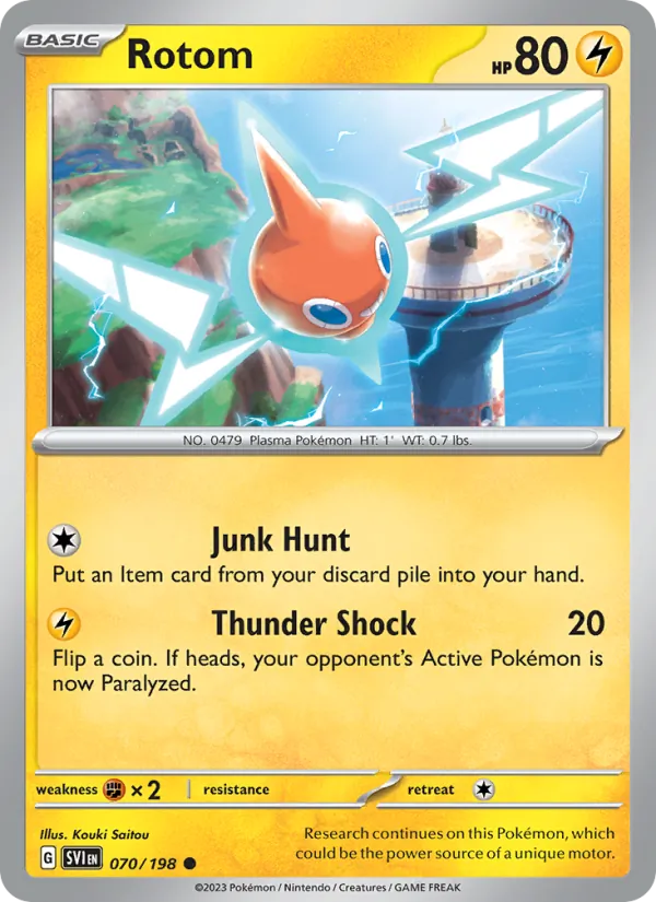 Rotom card