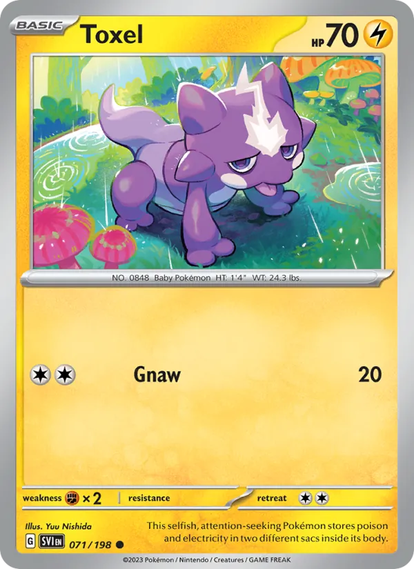 Toxel card
