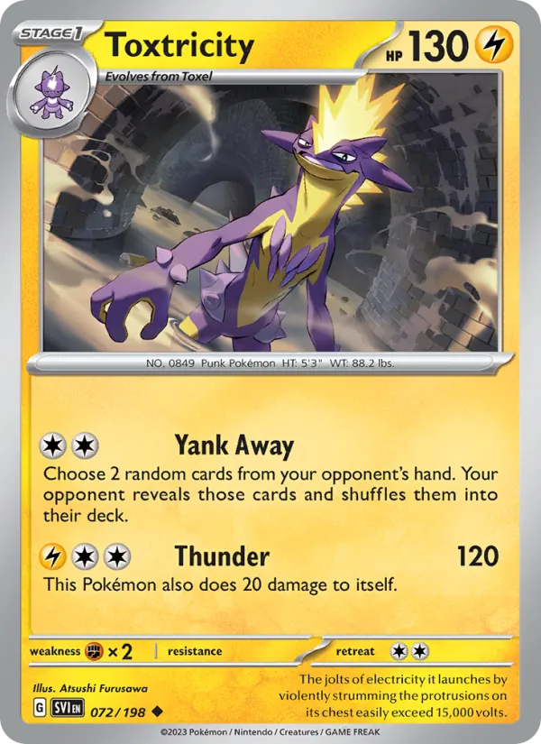 Toxtricity card