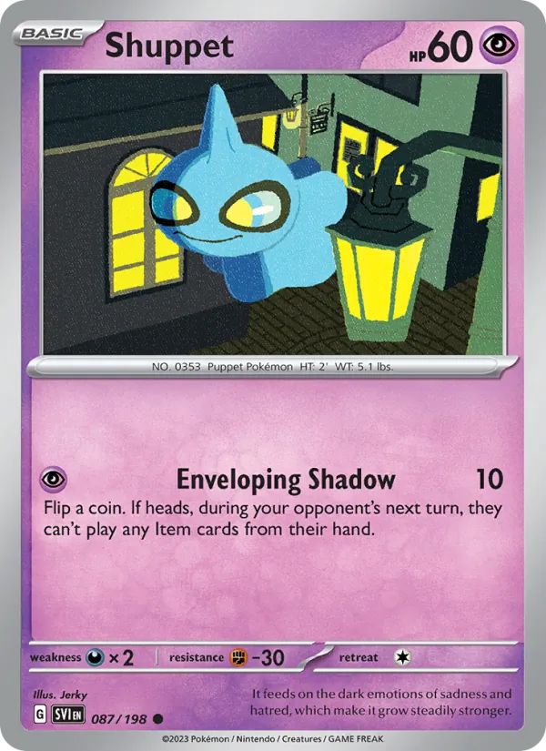 Shuppet card