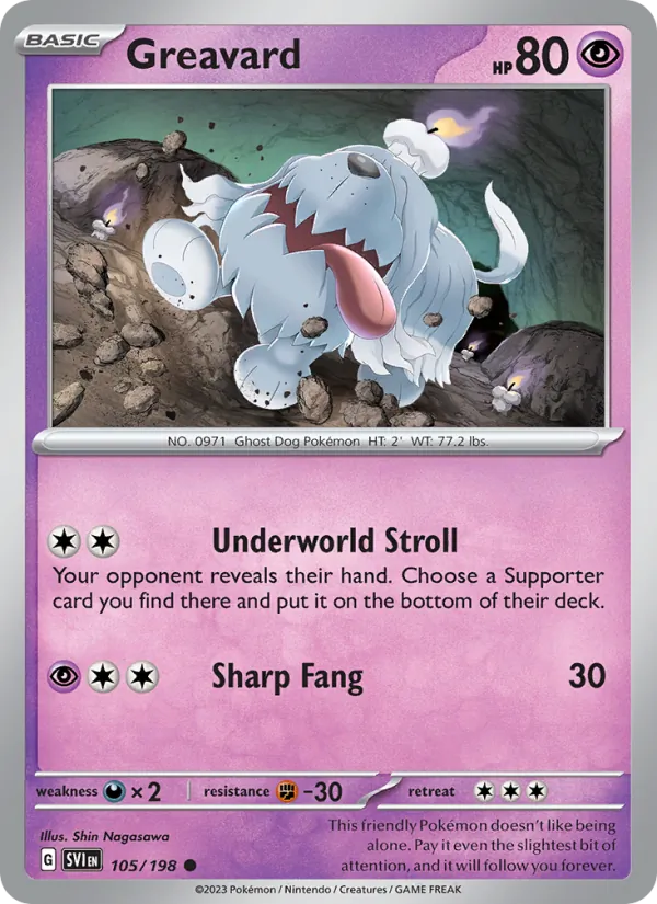 Greavard card