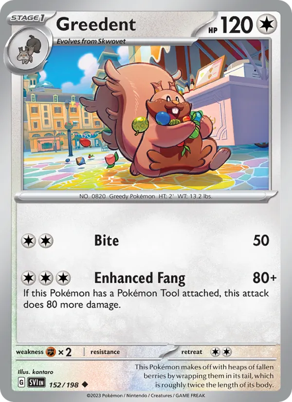 Greedent card