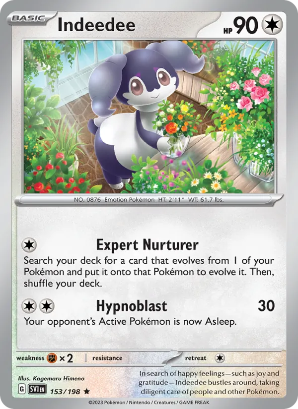 Indeedee card