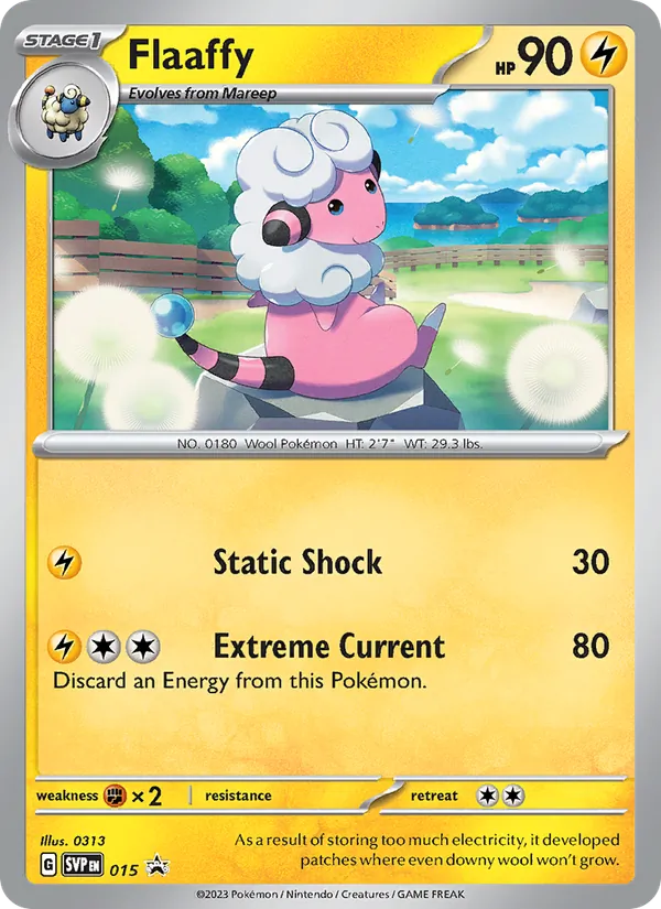 Flaaffy card