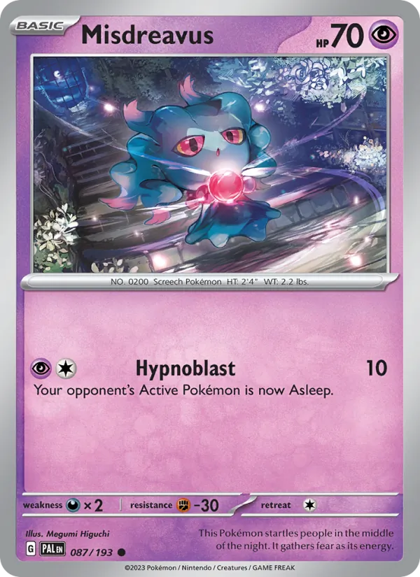 Misdreavus card