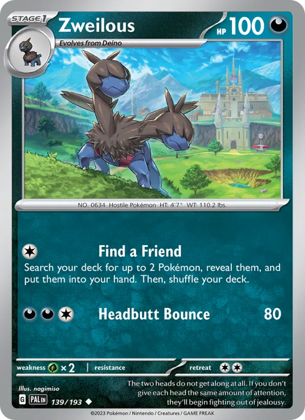 Zweilous card