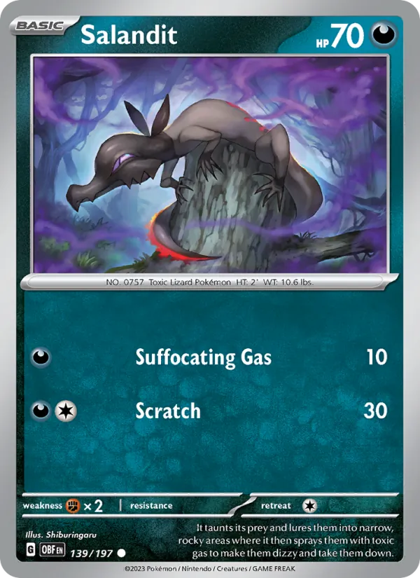 Salandit card